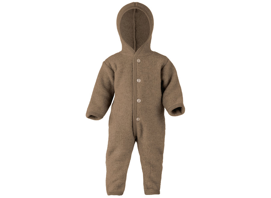 Hooded Overall walnut mélange