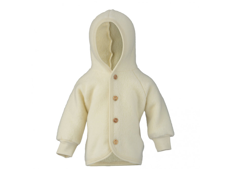 Engel Hooded jacket natural