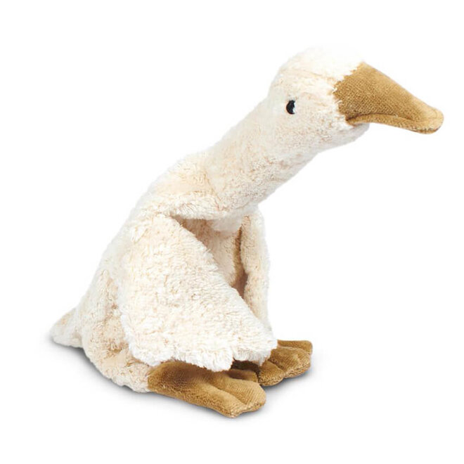 Gans klein wit pittenzak knuffel