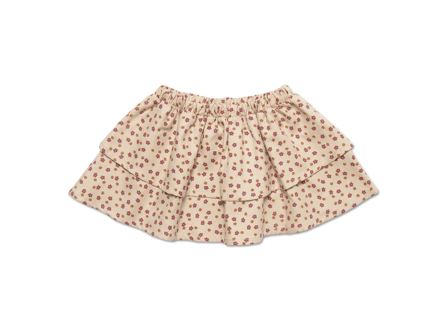 Mini Layer Skirt | Mini Ditsy AOP