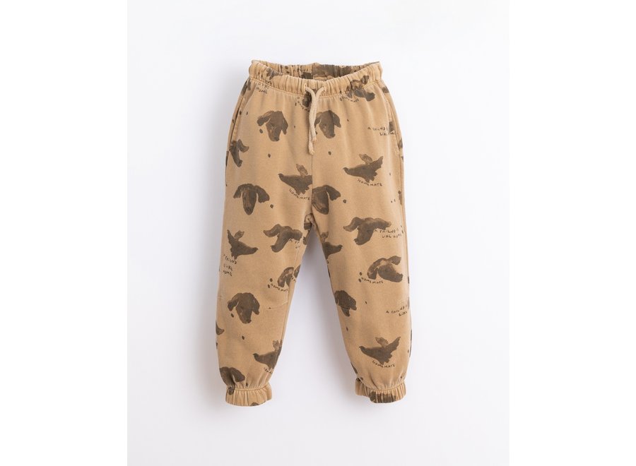 Play Up Printed Fleece Trousers PAPER