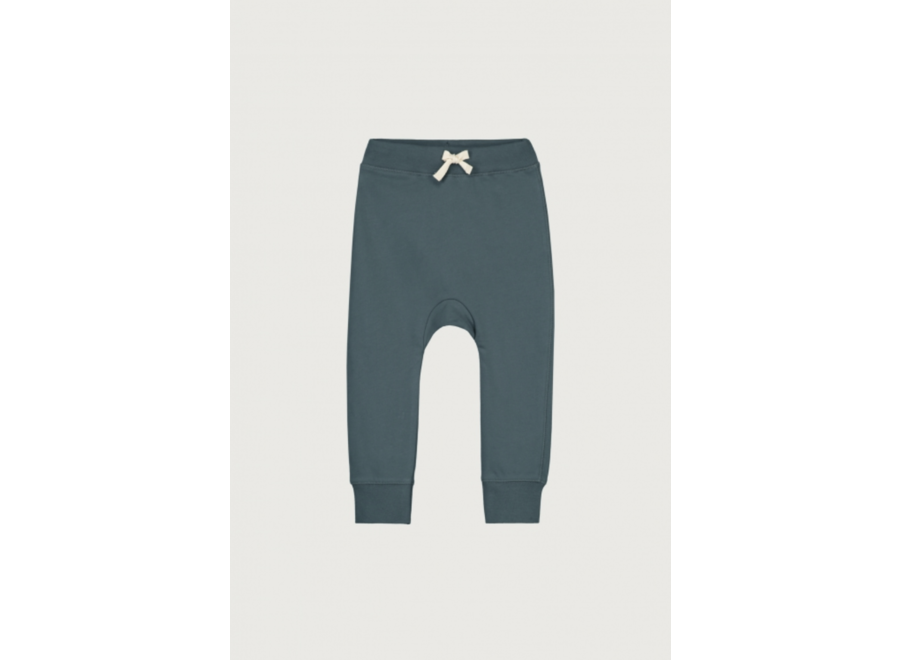 Baggy Pants GOTS | Blue Grey