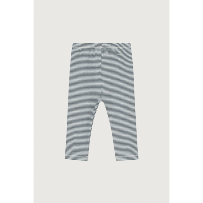 Gray Label | Baby Leggings GOTS Blue Grey/Cream