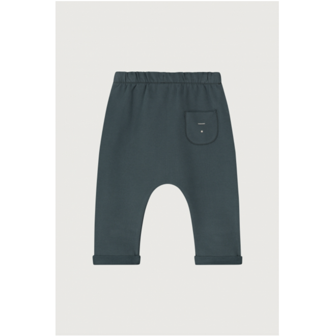 Gray Label | Baby Pants GOTS Blue Grey