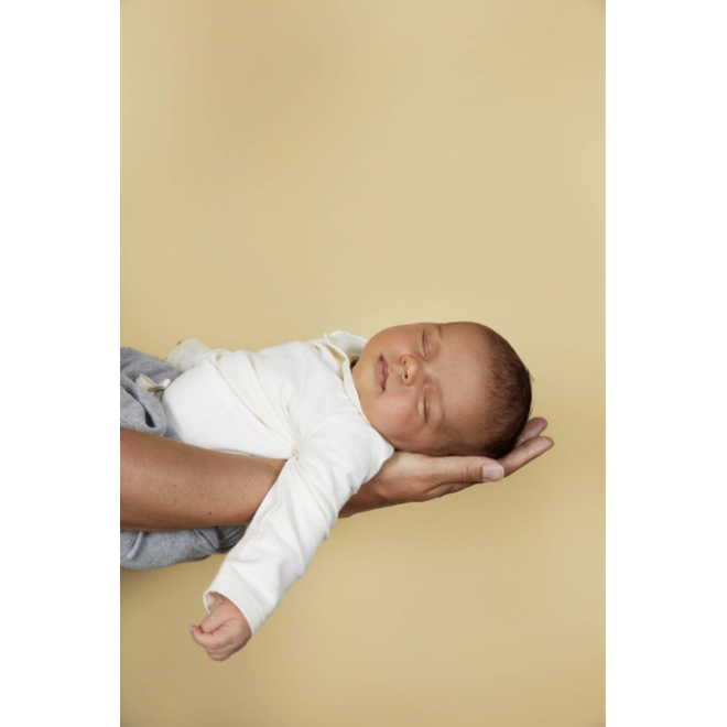 Gray Label | Baby Collar Onesie GOTS Cream