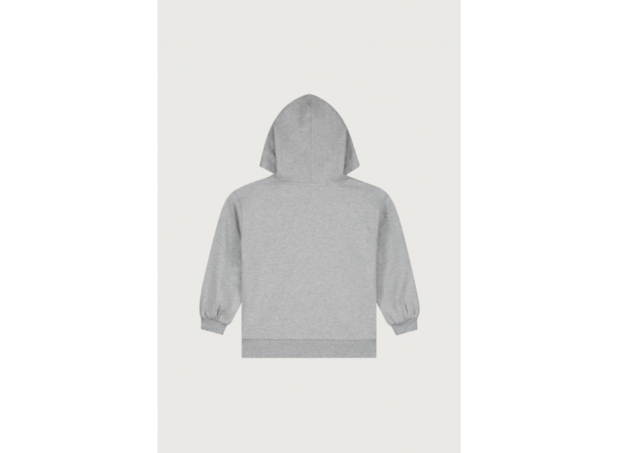 Hoodie GOTS | Grey Melange