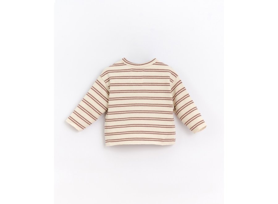 Striped Jersey Sweater | Caruma