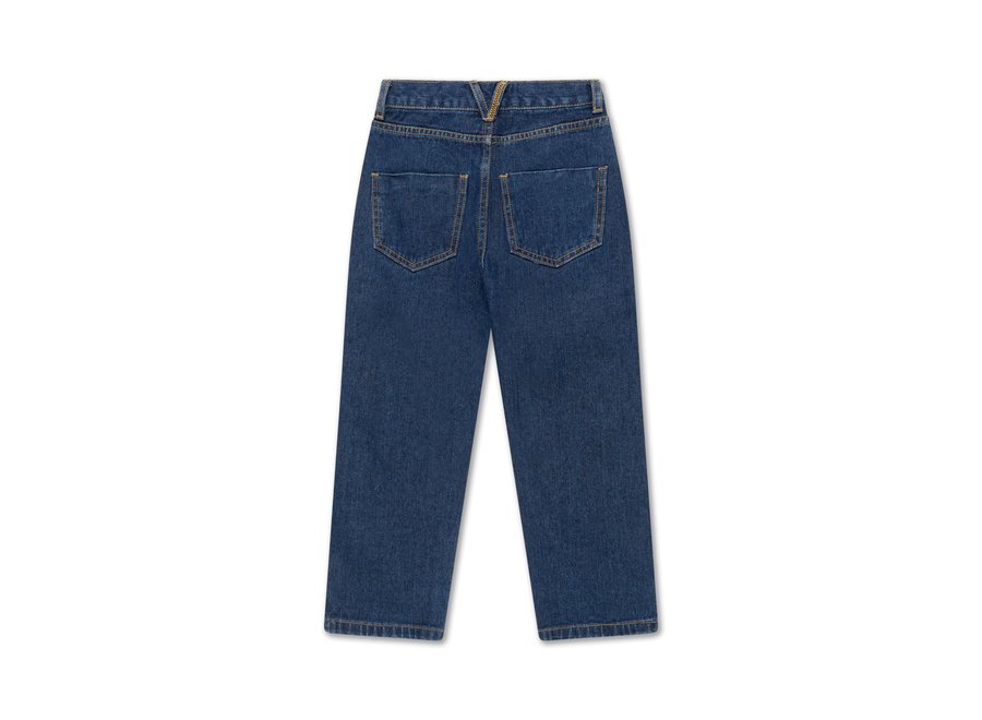 6. 5 pocket jeans | rinsed blue