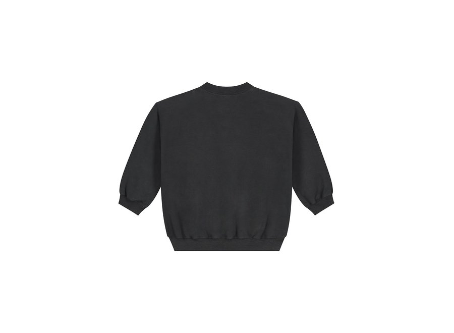 Gray Label | Baby Dropped Shoulder Sweater GOTS Nearly Black