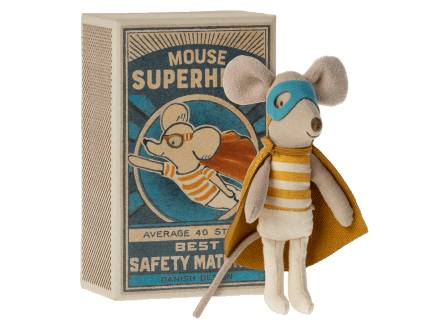 Super hero mouse | Little brother in matchbox