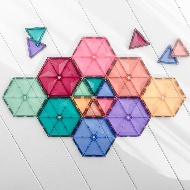 Connetix | Pastel Geometry Pack (40 pieces)
