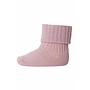 MP Denmark | Wool rib baby socks Wood Rose