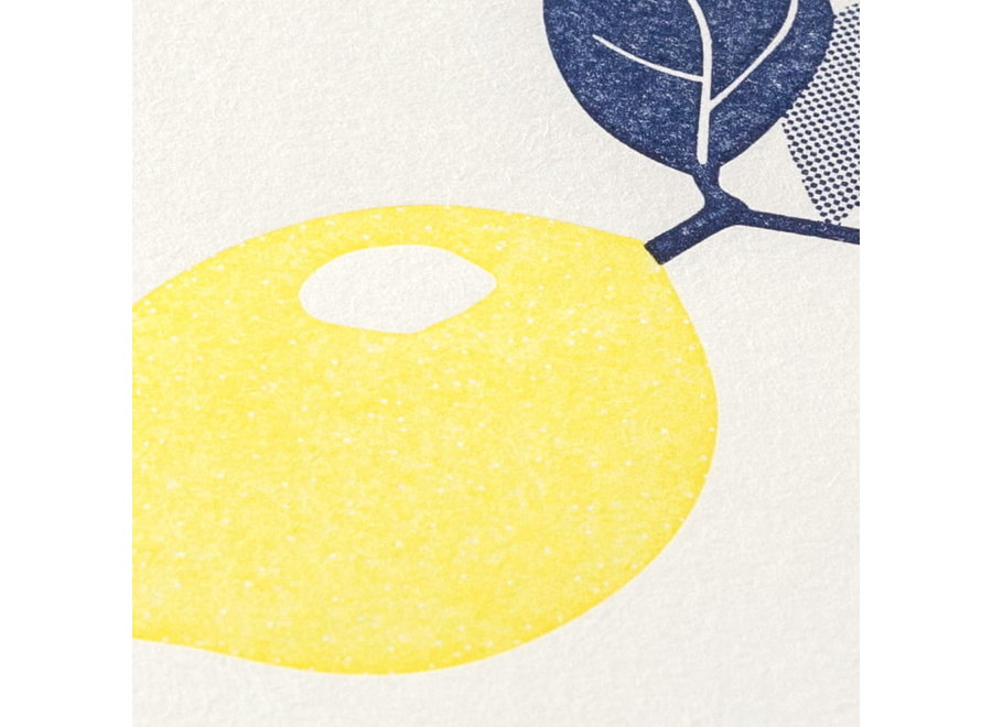 Midori | Letterpress Letter Set Lemon