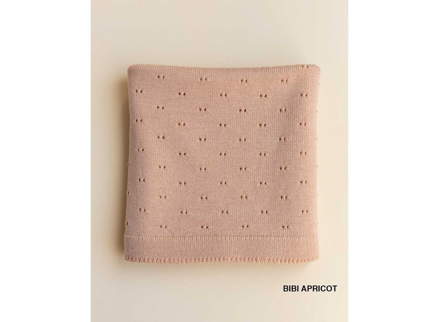 Blanket Bibi apricot