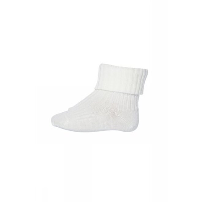 MP Denmark | Wool Rib Socks Snow White