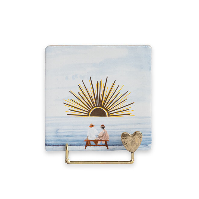 Storytiles | Golden Holdie Heart One size