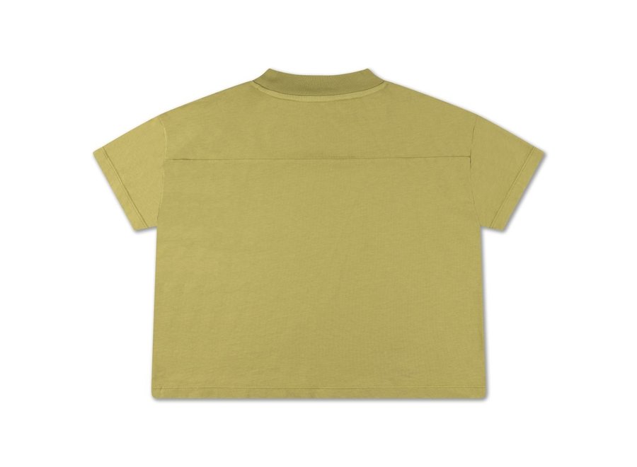 Repose AMS | oversized tee dusty leaf green