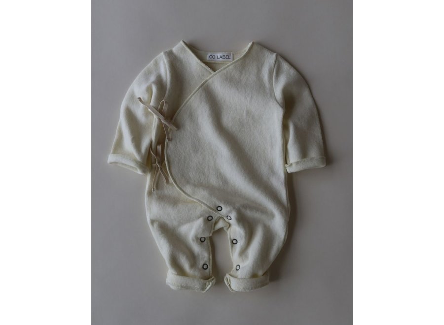 Co Label | Warm Eddie Babysuit Ecru