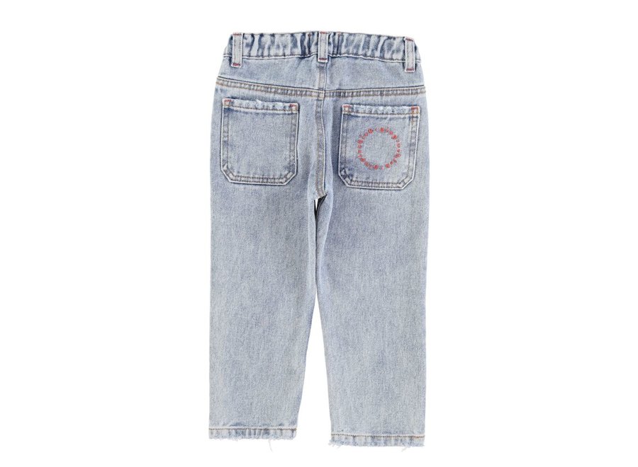 Piupiuchick | Unisex Trousers Washed Blue Denim