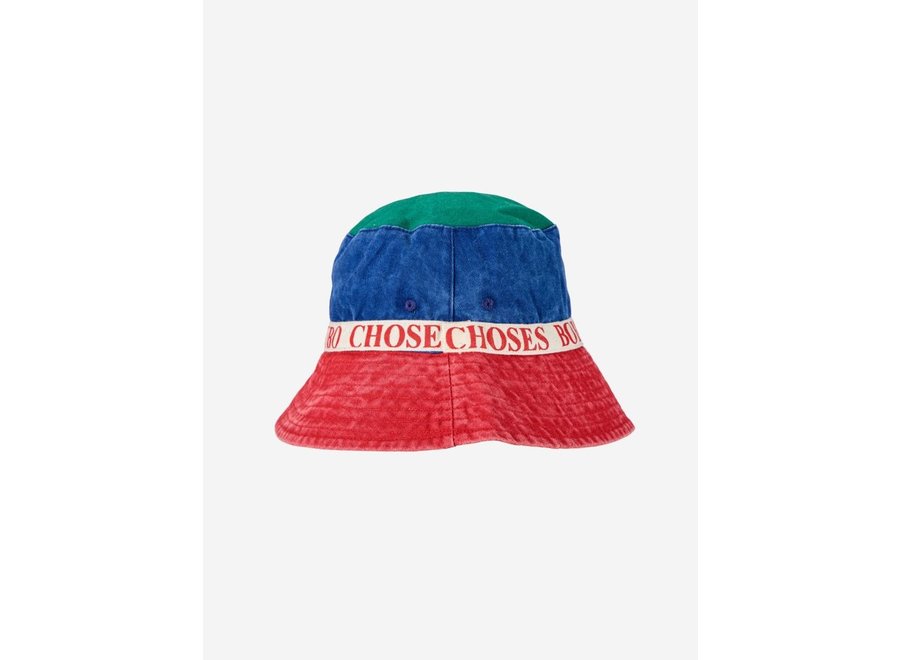 Bobo Choses | Sail Boat all over reversible hat Multicolor