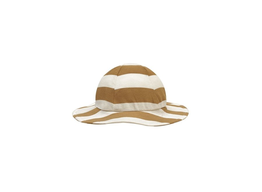 House of Jamie | Sun Hat Chai Tea Stripes