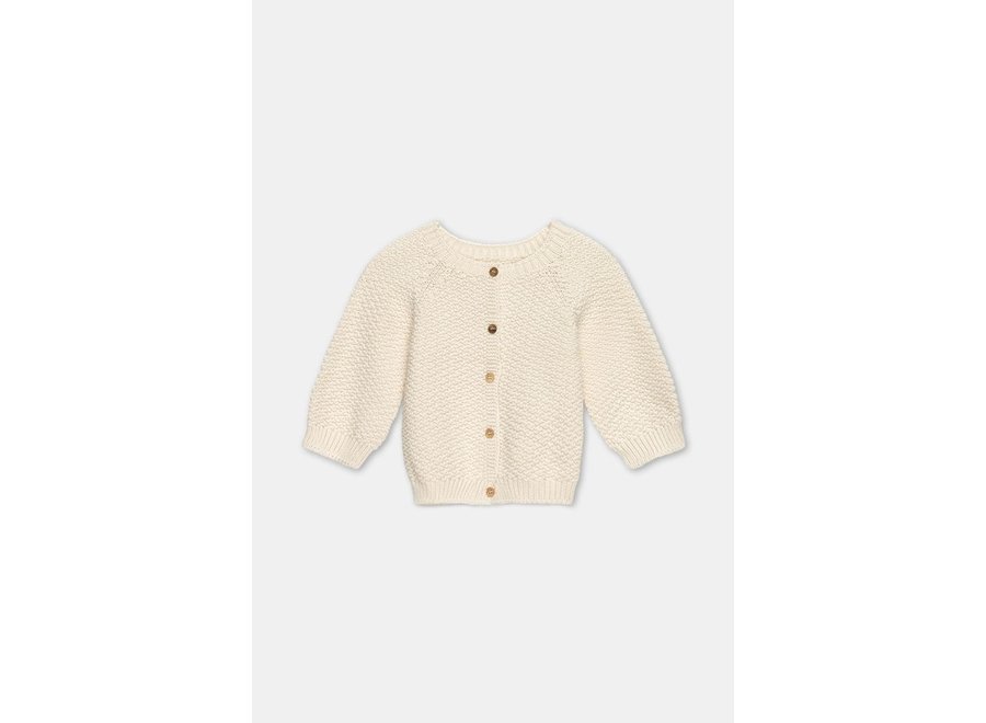 Cosmo Knit baby cardigan Ivory