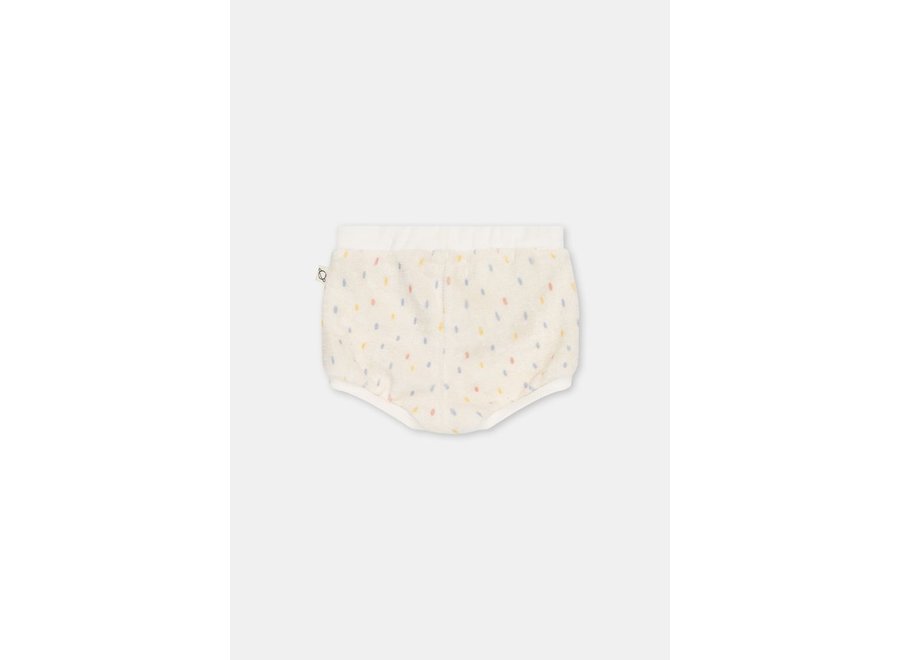 My Little Cozmo | Matt Toweling print baby shorts