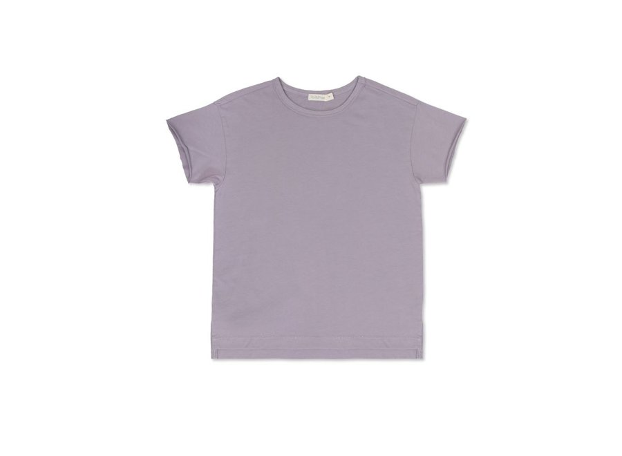 Phil&Phae | Oversized tee s/s lilac grey