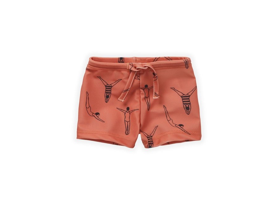 Sproet & Sprout | Swim pants swimmers print Langoustino