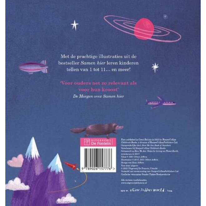 Samen Tellen | Oliver Jeffers (Kartonboek)