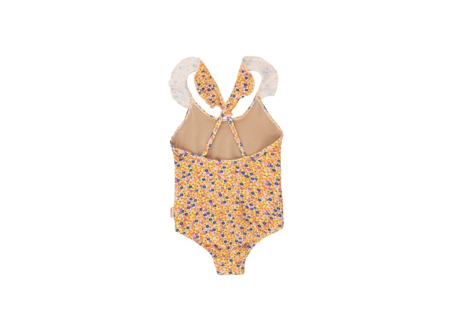 Tiny Cottons | Flowers Swimsuit Multicolor