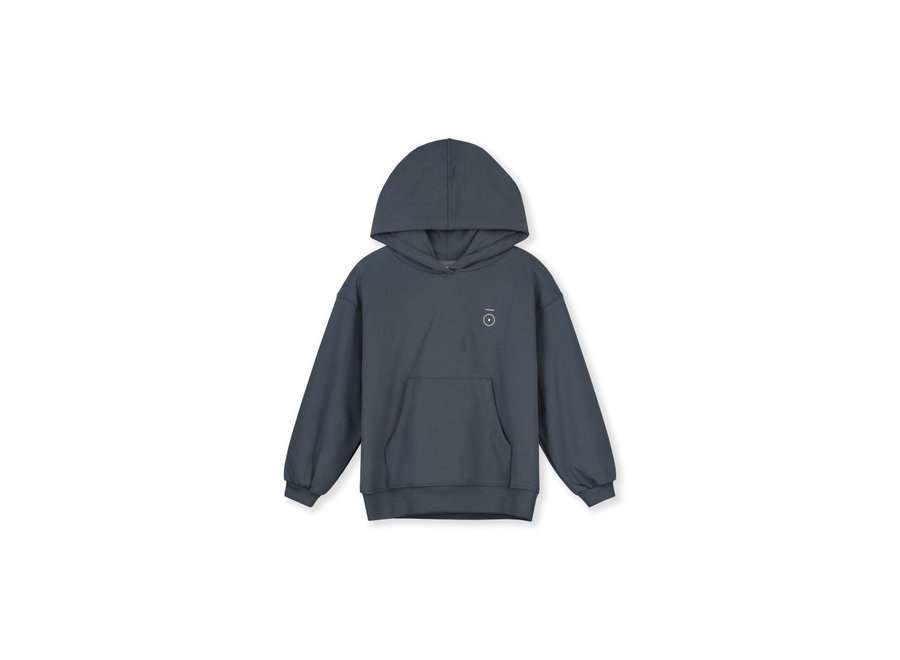 Adult Hoodie GOTS | Blue Grey