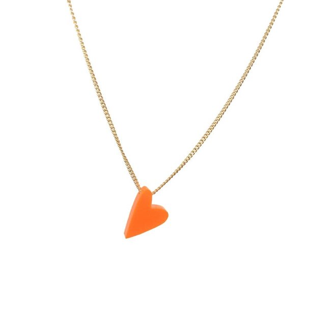 Turina | #lovedbyme Turina Fluo Red Ketting