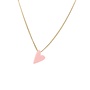 Turina | #lovedbyme Turina Translucent Rose Ketting