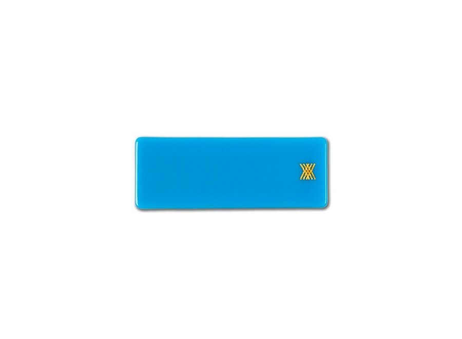 Squared Hair Clip Ultra Blue