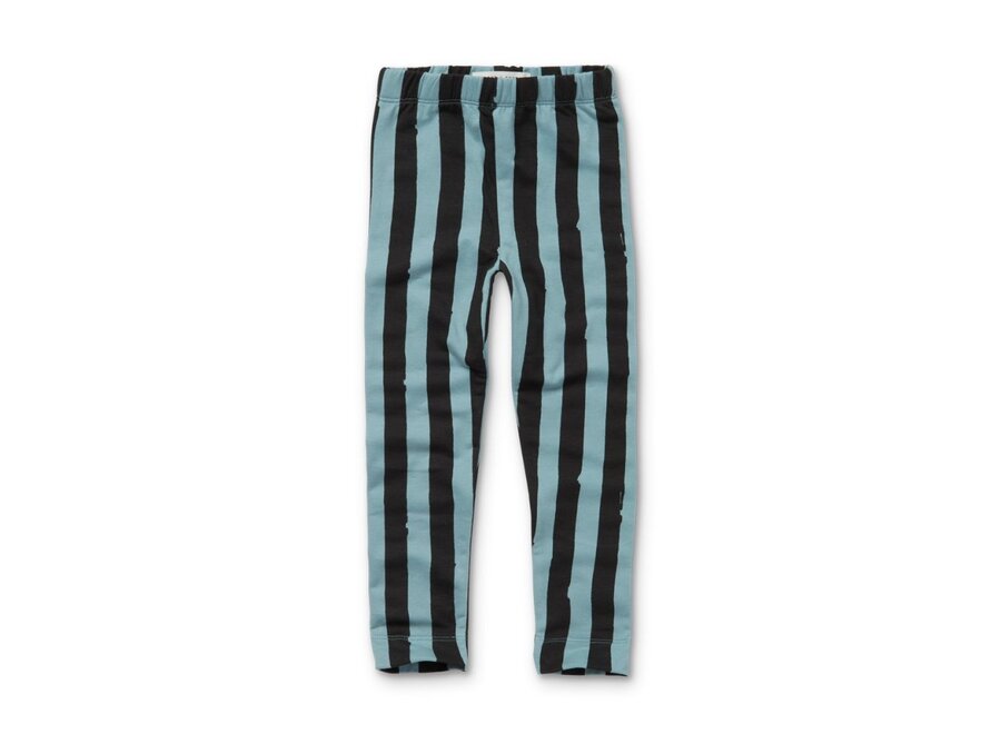 Sproet & Sprout | Legging Painted stripe print Ice blue