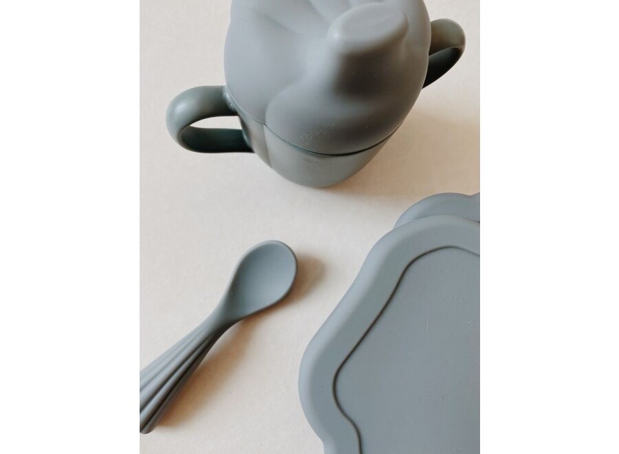 Konges Slöjd | Silicone Clam Set Light Blue