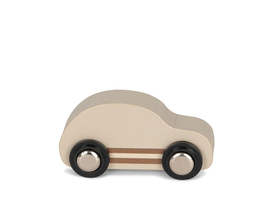 Konges Slöjd | Wooden Mini Cars 9 Pcs FSC Beige