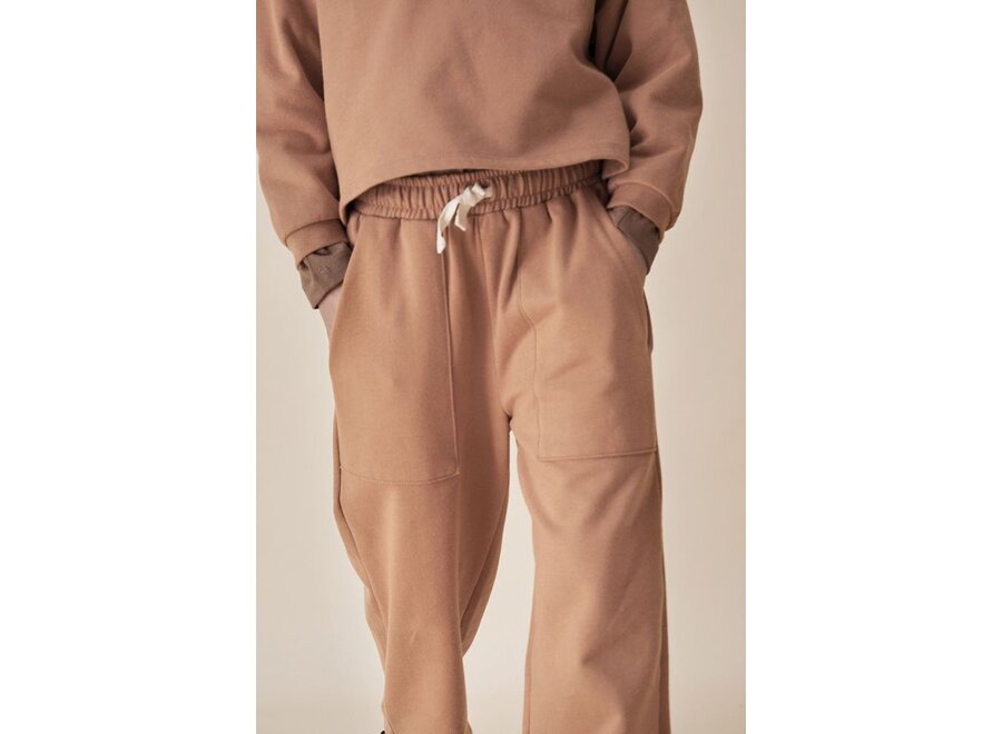Gray Label | Loose Straight Trousers GOTS Biscuit