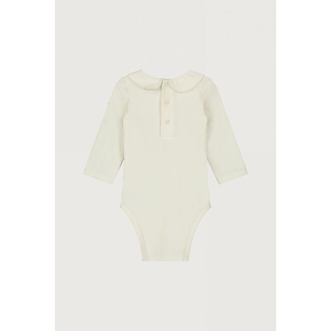 Gray Label | Baby Collar Onesie GOTS Cream