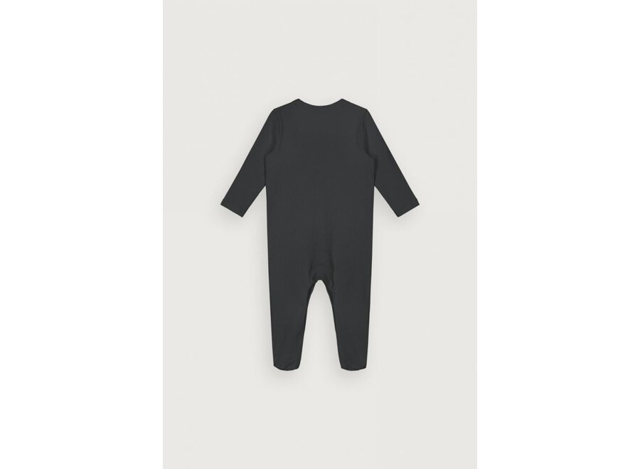 Gray Label | Baby Sleep Suit GOTS Nearly Black