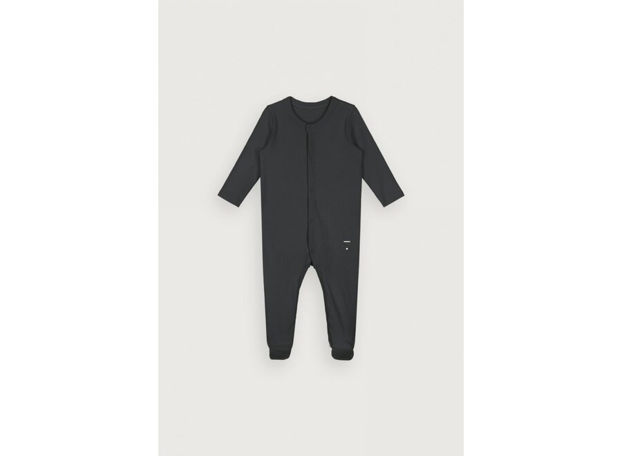 Gray Label | Baby Sleep Suit GOTS Nearly Black