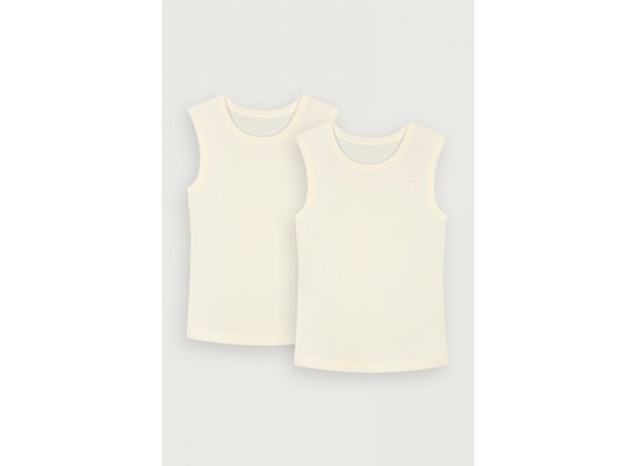 Gray Label | Sleeveless Vest GOTS Cream