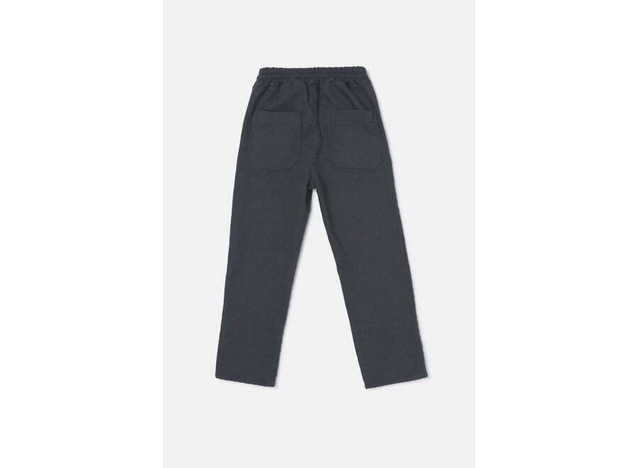 My Little Cozmo | Twill Plush Pants Dark Grey