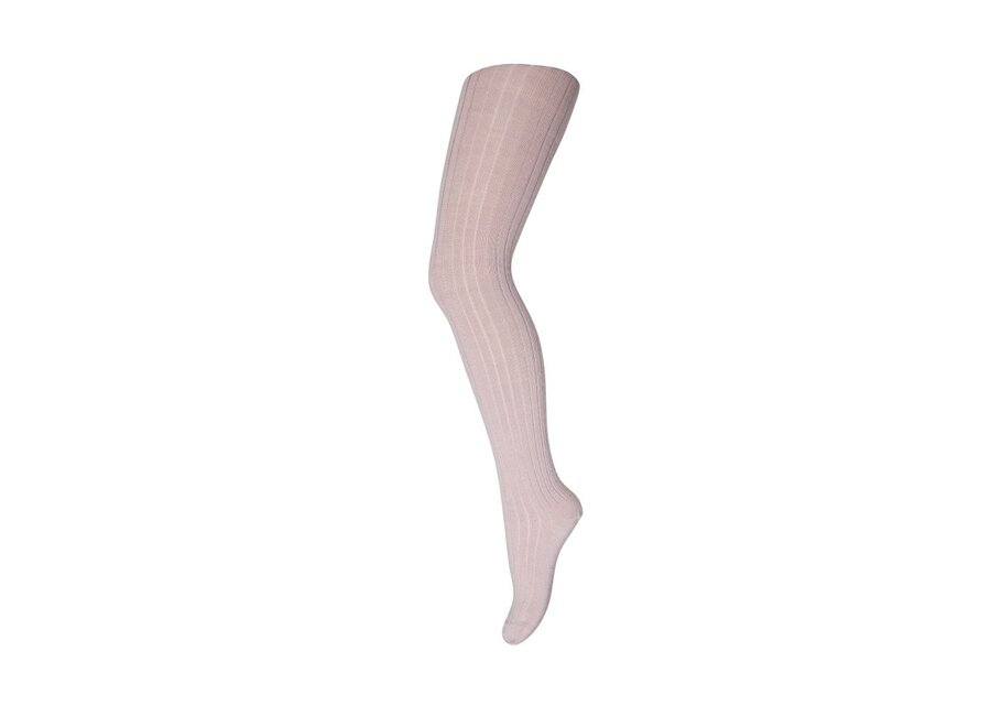 MP Denmark | Wool Rib Tights Wood Rose