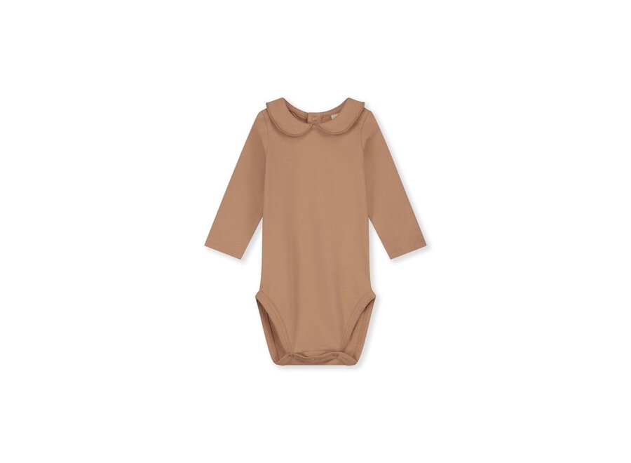 Gray Label | Baby Collar Onesie GOTS Biscuit