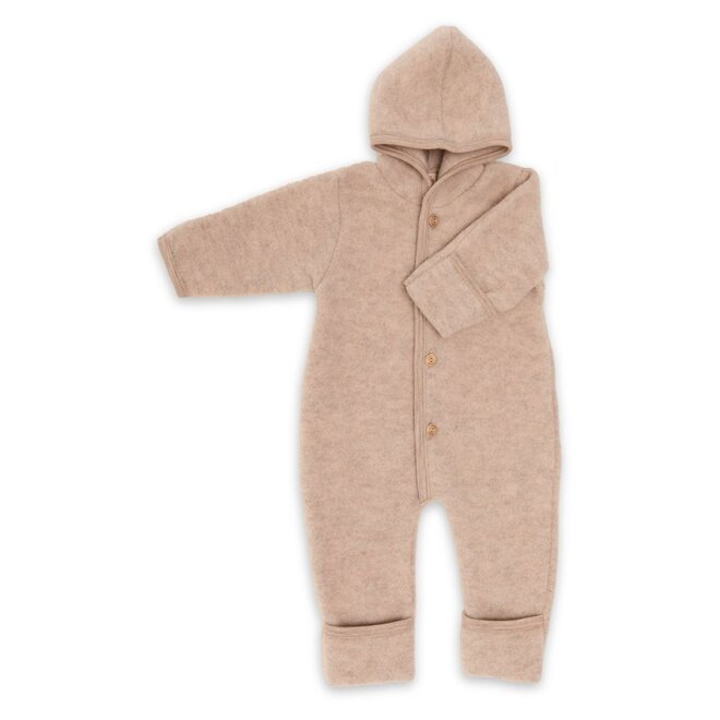 Engel | Hooded Overall 087E Sand Mélange