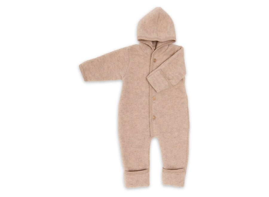 Engel | Hooded Overall 087E | sand mélange