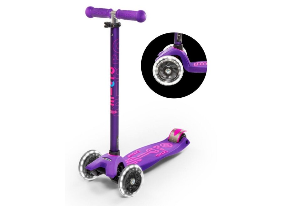 Maxi Micro Step Deluxe LED Paars