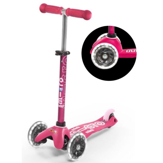 Micro Step | Mini Micro Step Deluxe LED Roze
